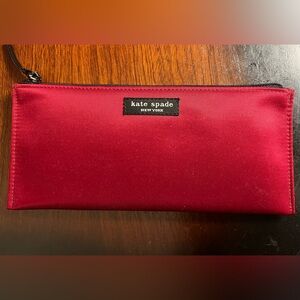 Kate Spade Red clutch and pencil set